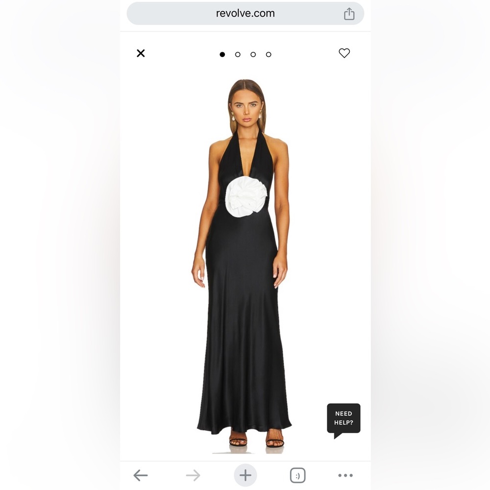 The Bar - Grayson Gown Black & White